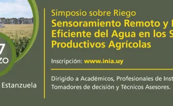 Afiche Simposio sobre Riego